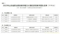 省赛喜报!我校教师在山东省教学能力比赛中获二等奖两项、三等奖三项